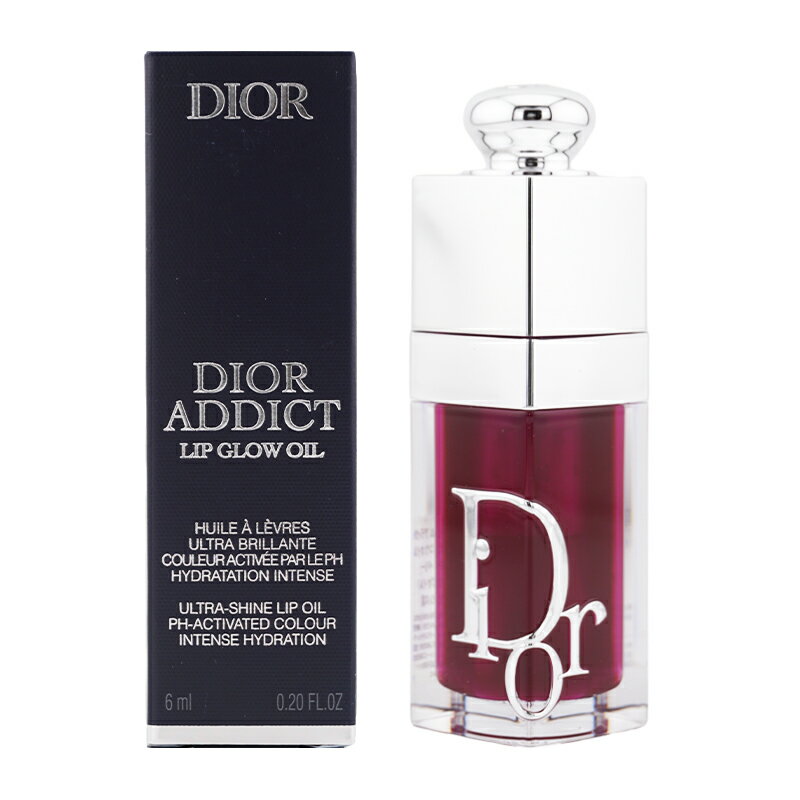 DIOR ディオール アディクト リップ グロウ オイル[006 ベリー]6ml リップオイル グロス 血色感 リップケア ぷっくり ツヤ 保湿[ギフトラッピング対応]