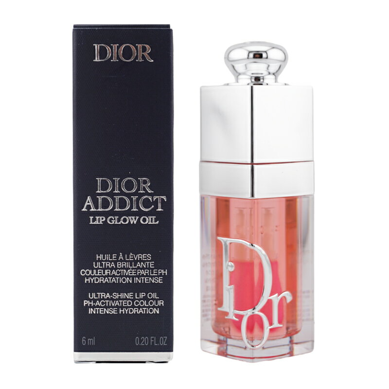 DIOR ディオール アディクト リップ グロウ オイル[001 ピンク]6ml リップオイル グロス 血色感 リップケア ぷっくり ツヤ 保湿[ギフトラッピング対応]