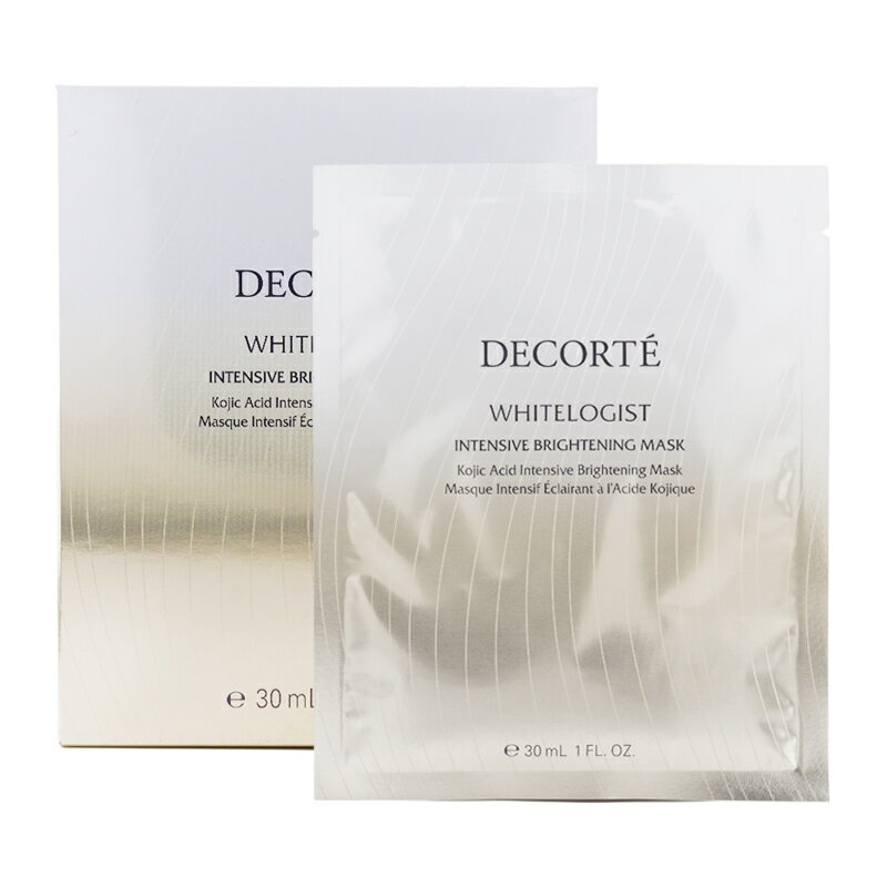 ]COSME DECORTE コスメデコルテ ホワイトロジスト インテンシブ ブライトニングマスク 30mL 1枚入り シート状マスク [医薬部外品][ギフトラッピング対応]
