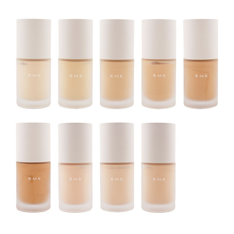 [9種類から選べる]RMK リクイドファンデーション フローレスカバレッジ プラス SPF22 PA++ 30mL リキッドファンデーション 保湿[ギフトラッピング対応]