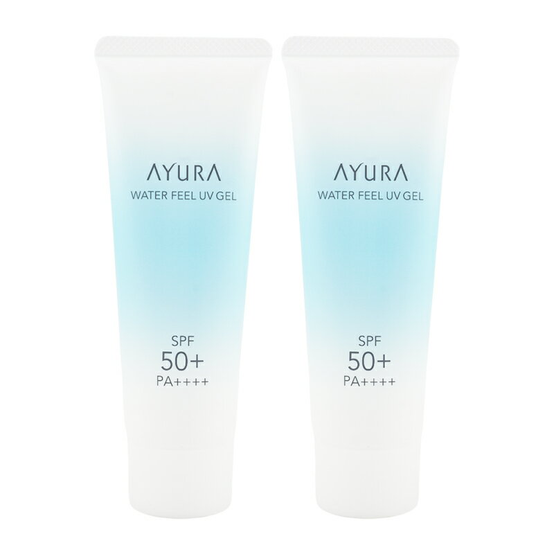 AYURA - [2個セット]AYURA アユーラ ウォーターフィールUV ジェルα SPF50 PA++++ 本体 75g アロマティックハーブ日焼け止めジェル UVケア[ギフトラッピング対応]