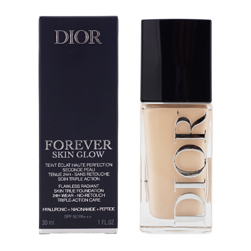 乐天商城 - DIOR ディオール フォーエヴァー フルイド スキン グロウ[0N ニュートラル]30mL リキッドファンデーション SPF50 PA+++[ギフトラッピング対応]