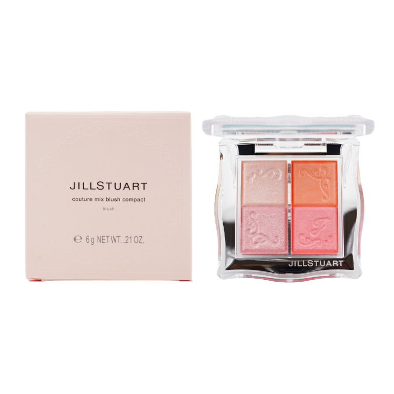 乐天商城 - JILL STUART ジルスチュアート クチュール ミックスブラッシュ コンパクト 02 early bloom パウダーチーク ハイライト[ギフトラッピング対応]