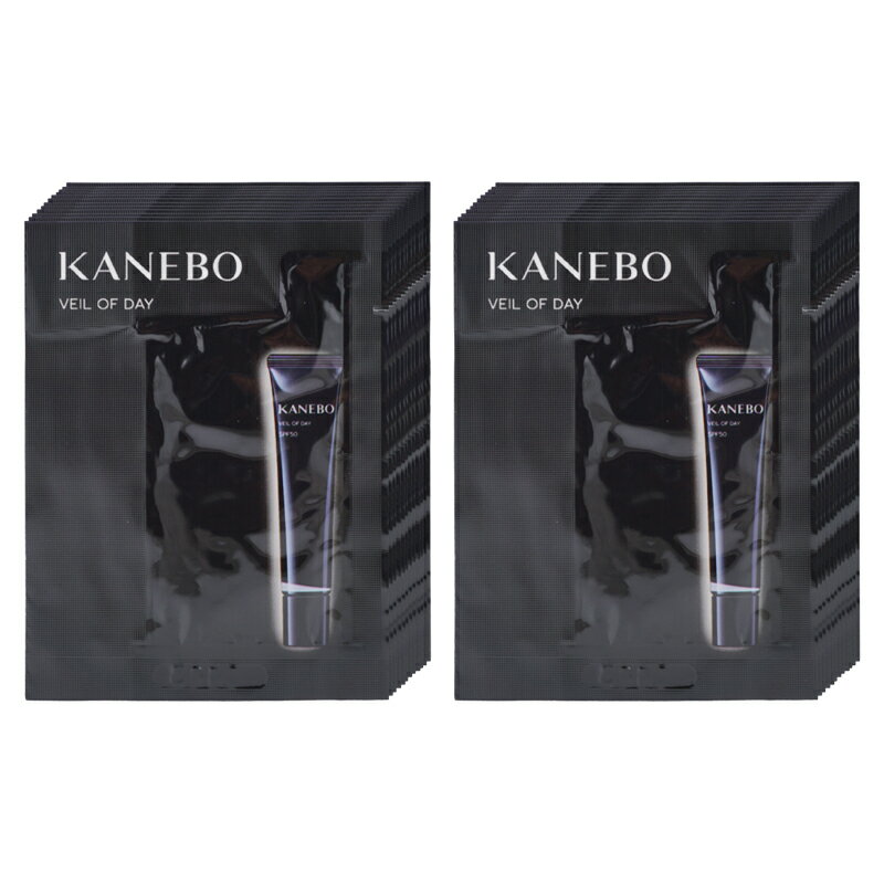 [24個セット] KANEBO カネボウ カネボウ ヴェイル オブ デイ SPF50 PA+++ 0.5g ミニサイズ UV美容液 フレッシュフローラルの香り 旅行 お試し 日焼け止め 乾燥 紫外線[ギフトラッピング対応]