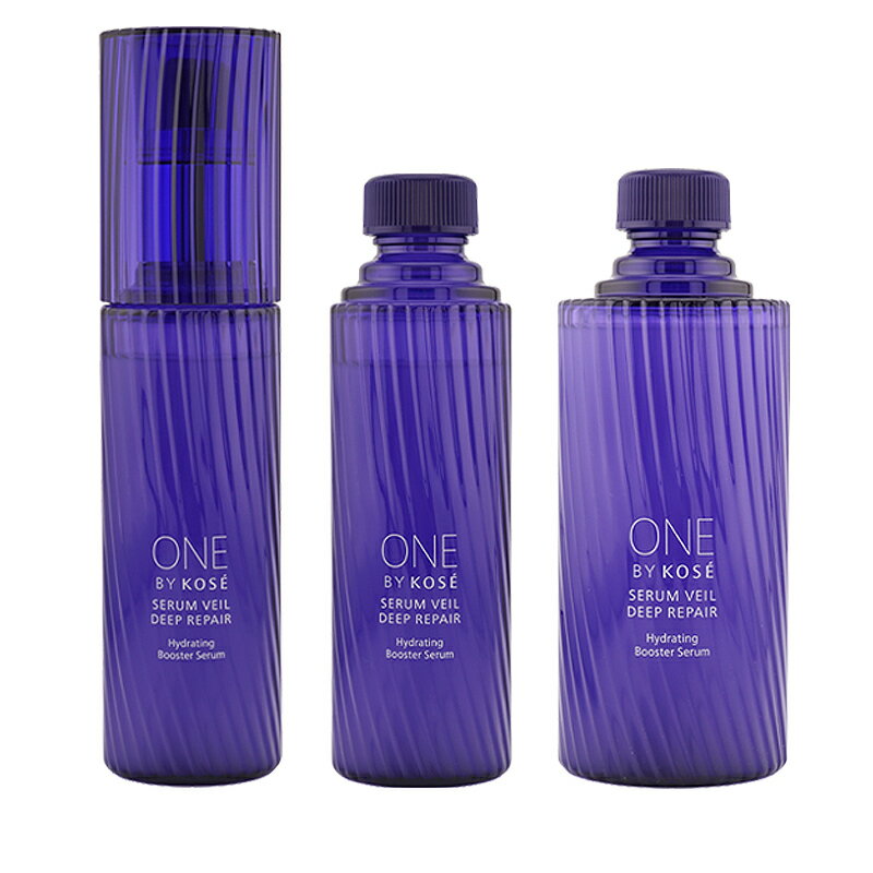 [3 종류에서 선택할 수있다] ONE BY KOSE 코세 세럼 베일 딥 프리 페어 본체 60mL 그린 플로랄 미용액 [의약 부외품] [기프트 랩핑 대응]