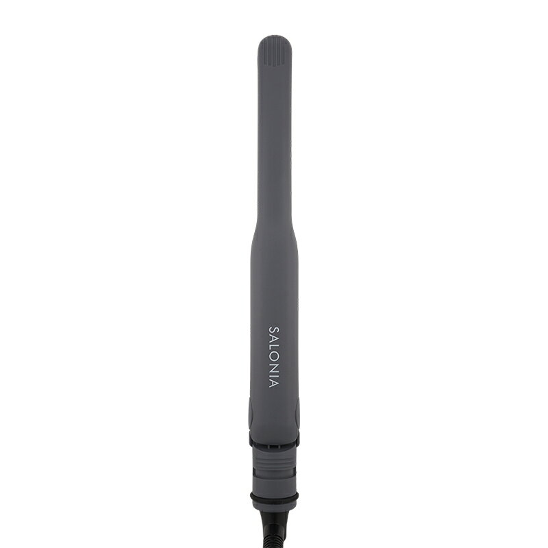 SALONIA サロニア ストレートヘアアイロン 15mm グレー SL-004SGR マイナスイオン ...