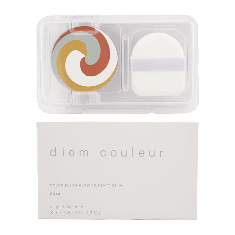 POLA ポーラ ディエム クルール カラーブレンドグローファンデーションN N1 リフィル 8.5g SPF20 PA+++ パフ付き 詰め替え用 [ギフトラッピング対応]