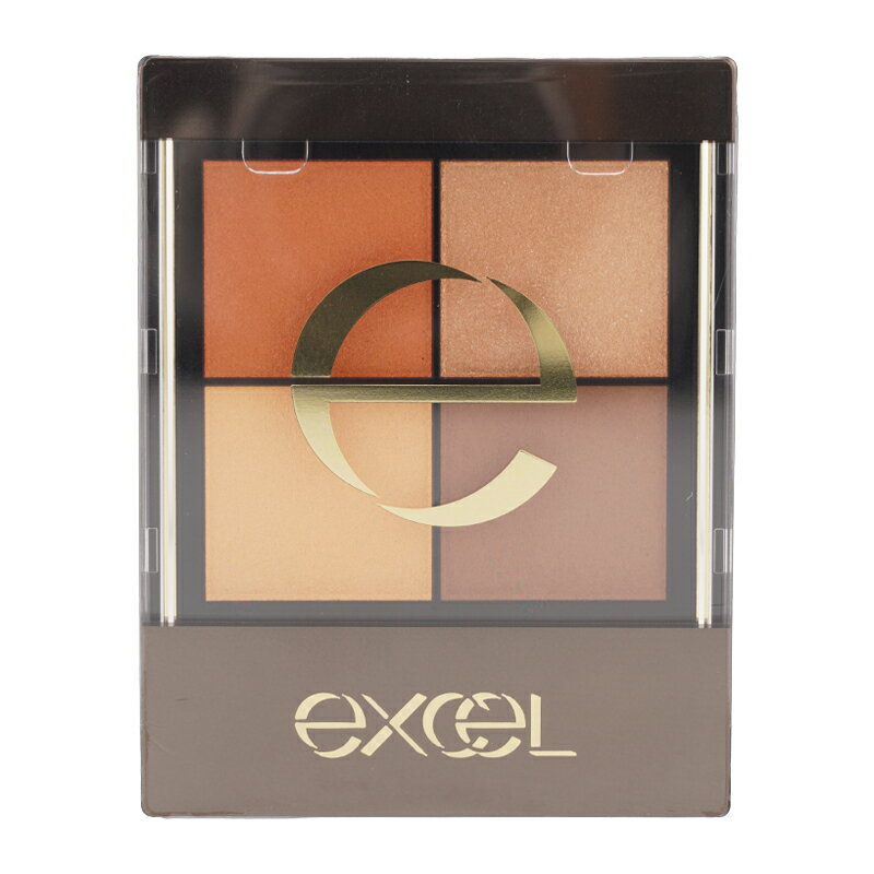 excel エクセル リアルクローズシャドウ CX05 フリンジハット 3.5g アイメイク アイシャドウ 4色 メイクアップ パウダーアイシャドウ[ギフトラッピング対応]