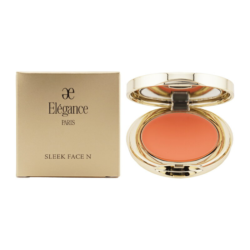 Elegance エレガンス スリーク フェイス N OR201 クリームフェイスカラー メイクアップ チーク ジェル クリームチーク 透明感[ギフトラッピング...