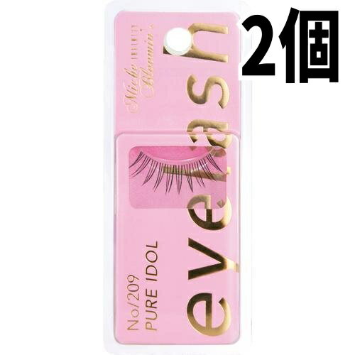 【2個セット】ウエルネスボーテ ミッシュブルーミン インフィニティライン No.209 ピュアアイドル 1ペア メール便 送料無料