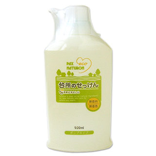 パックスナチュロン 台所のせっけん ポンプタイプ 500ml PAX NATURON 太陽油脂のサムネイル