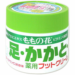 【価格据え置き】5%還元 ももの花 足・かかと薬用フットクリーム 70g ORIGINAL