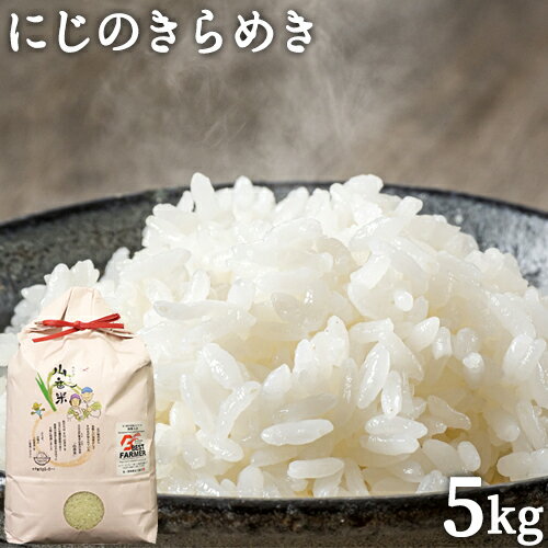 令和2年度産 山香米 にじのきらめき(精米)5kg 有機質肥料使用 杵築市山香町 ベストファーマー認定 色彩選別機導入 山香ゆうきの会【送料無料】