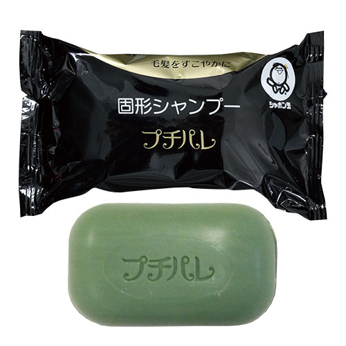 シャボン玉石けん 固形シャンプープチパレ 100g 椿油配合のサムネイル