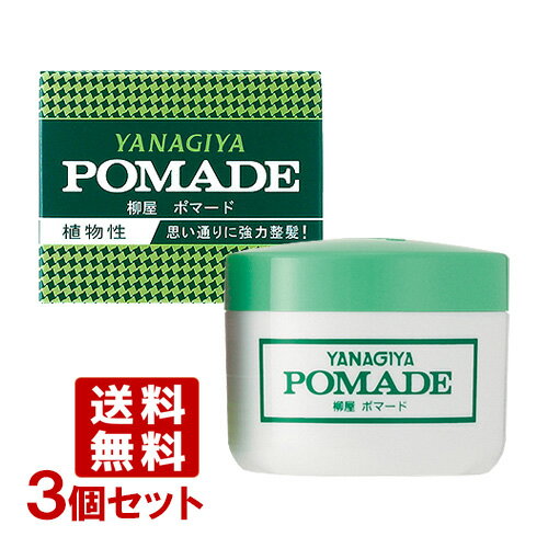 柳屋 ポマード 大 整髪料 120g×3個セット POMADE YANAGIYA