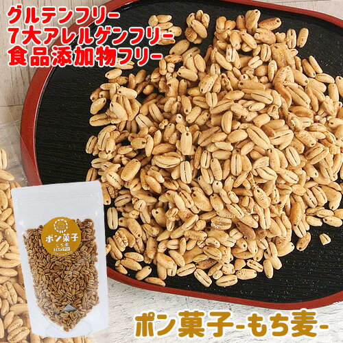 豊富な食物繊維!やさしい味付けで子どもも食べやすい ポン菓子(もち麦)60g 大徳