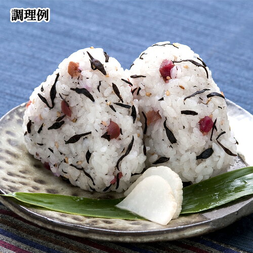 国内産ひじき＆梅使用 梅入りひじきふりかけ 70g ソフトなのに歯ごたえシャキッ！ 株式会社山忠 cosmebox-10036059 コスメボックス サンプル画像2