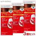 【3個セット】シエロ(CIELO) ヘアカラー EX クリーム 6 ダークブラウン 白髪用 白髪染め ホーユー(hoyu) 【送料込】