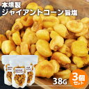 自家製燻製 手づくり スモークジャイアントコーン 旨塩 38g×3個セット 本燻製 薫製ナッツ 桜チップ 燻製屋 燻々 太陽農園【送料無料(北海道除く)】