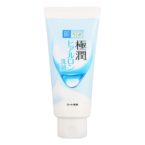 極潤 ヒアルロン洗顔 100g 肌研 (ハダラボ hadalabo) ロート製薬(ROHTO)
