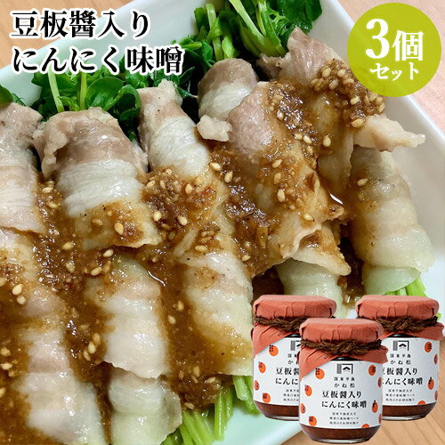 【送料無料(北海道除く)】ご飯が進むおかず味噌 豆板醤にんにく味噌 100g×3個セット 国東半島かね松 安永醸造 【送料無料(北海道除く)】ご飯が進むおかず味噌 豆板醤にんにく味噌 100g×3個セット 国東半島かね松 安永醸造