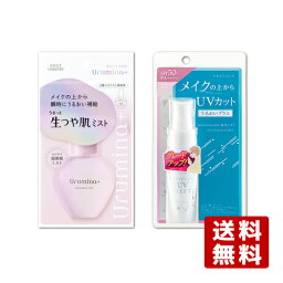 2種セット ウルミナプラス(Urumina+)生つや肌ミスト70mL&プライバシー(PRIVACY) UVミスト40mL コーセーコスメポート(KOSE COSMEPORT) 黒龍堂(kokuryudo)【送料無料】