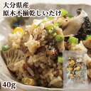 原木栽培生産量日本一 大分県産不揃乾しいたけ 40g トレーサビリティ参加 安心安全 使い切りサイズ 国産 茂里商店