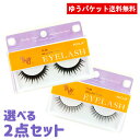 選べるつけまつげ2点セット アイラッシュ(EYELASH) メロウタイプ MELLOW TYPE 全5種 専用接着剤付 コージー(KOJI)【メール便送料無料】