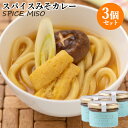 大分県産大豆と裸麦を使用した味噌をベースに使用 スパイスみそカレー 100g×3個セット 国東半島かね松 安永醸造【送料込(北海道除く)】