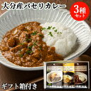 【ギフト箱入り】大分県産素材使用 大分パセリカレー3種セット(パセリグリーンカレー・トマト＆レモンカレー・欧風バターチキンカレー)各1人前(180g) レトルト 贈答用 アダージョ Adagio【送料無料】