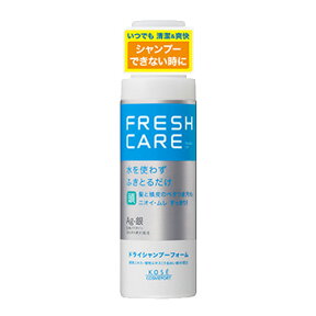 ドライシャンプー フォーム 180g フレッシュケア(FRESHCARE) コーセーコスメポート(KOSE COSMEPORT)