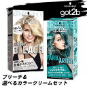 got2b (ゴットゥービー) ボンディング・ブリーチ&選べるカラークリームセット 派手髪 おしゃれ染め ヘアカラー セルフカラー ヘンケル Schwarzkopf【送料込(北海道除く)】