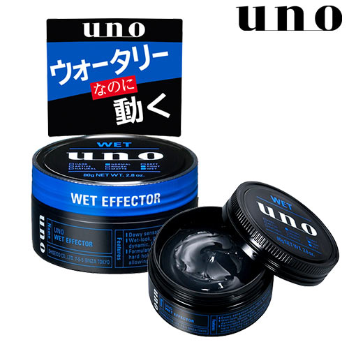 uno(ウーノ) ウェットエフェクター 80g ヘアワックス ファイントゥデイ資生堂(Fine Today SHISEIDO)