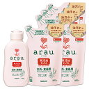 アラウ.(arau) 台所用せっけん 本体 400ml＋詰替用 380ml×5個 サラヤ(SARAYA)【送料込】