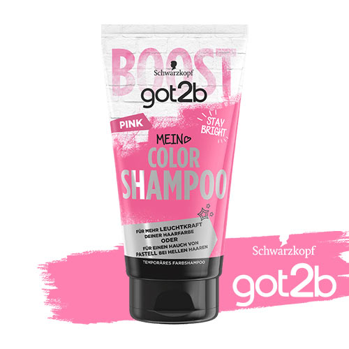 got2b (ゴットゥービー) カラーシャンプー ピンク 150ml ヘアカラー 染毛料 派手髪 セルフカラー 色落ち対策 シュワルツコフ ヘンケル Schwarzkopf