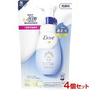 ダヴ(Dove) ビューティモイスチャー クリーミー泡洗顔料 つめかえ用 125ml×4個セット 洗顔フォーム ユニリーバ(Unilever)【送料込】