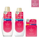 明色化粧品 化粧水 薬用 リンクルホワイト ローション 170ml＆ミルク 153ml＆クリーム 50gセット 化粧水 シワ改善 美白 エイジングケア 医薬部外品 明色化粧品(MEISHOKU)【送料込】