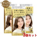 白髪染め クリアリーカラー ナチュラルベージュ 3個セット ヘアカラー クレオディーテ(CLEODiTE) ダリヤ(DARIYA)【送料込(北海道除く)】