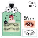 益若つばさプロデュース ドーリーウインク アイラッシュ No.2 スイートガーリー 2ペア つけまつげ DollyWink コージー本舗(KOJI)【単品送料込...