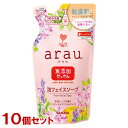 アラウ 無添加 泡フェイスソープ 詰替用 180ml×10個セット 敏感肌にやさしい低刺激処方 洗顔料 洗顔フォーム arau. サラヤ(SARAYA)【送料込...
