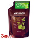 ウォシュボン(WASHBON) ハンドソープ プライムフォーム フレッシュシトラスの香り 詰替用 500ml×3個セット サラヤ(SARAYA)【送料込】【今だけSALE】