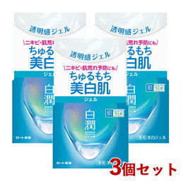 3個セット 白潤 薬用薬用美白ジェル 100g 肌ラボ ハダラボ HADALABO 医薬部外品 ロート製薬(ROHTO)【送料込】