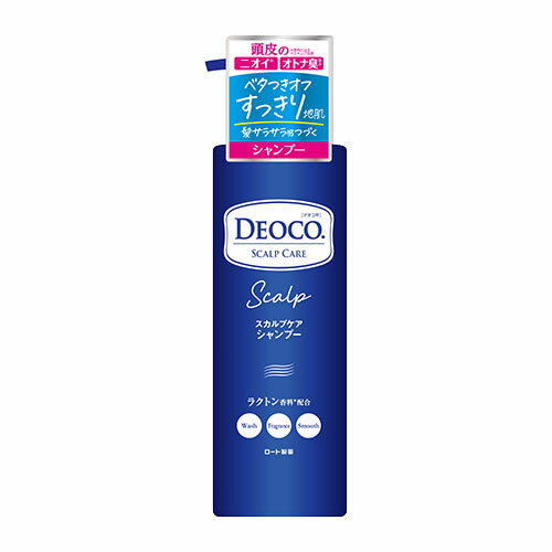 デオコ(DEOCO) スカルプケア シャンプー 450ml 本体 ポンプ ロート製薬(ROHTO)