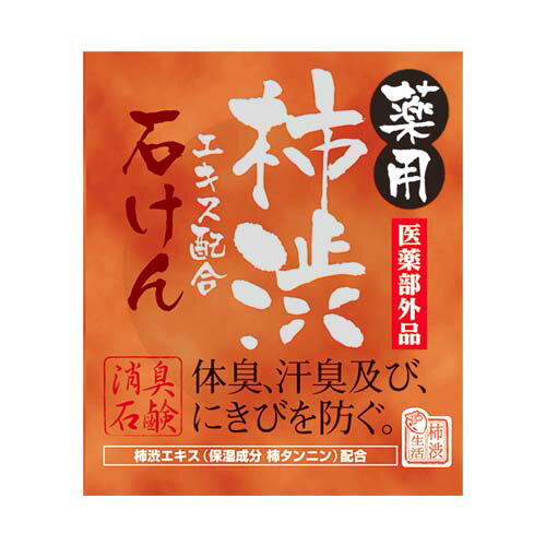 薬用柿渋・石けん 100g せっけん 石けん 医薬部外品 マックス石鹸(MAX)