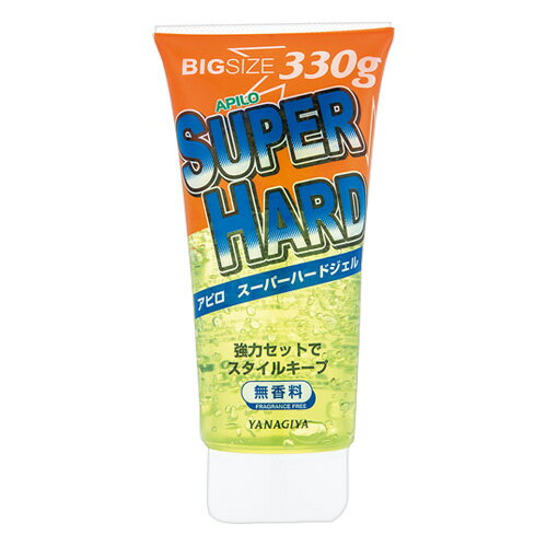 柳屋 アピロ スーパーハードジェル 330g 整髪料 大容量 ヘビーユーザーにうれしいビッグサイズ YANAGIYA