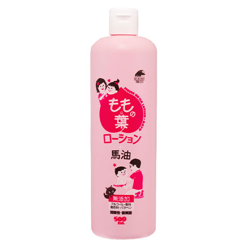 ももの葉ローション+馬油 かお・体用 500ml 弱酸性 低刺激化粧水 スキンケア 無香料 無着色 ユニマットリケン(UNIMAT RIKEN) ももの葉ローション+馬油 かお・体用 500ml 弱酸性 低刺激化粧水 スキンケア 無香料 無着色 ユニマットリケン(UNIMAT RIKEN)