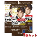 白髪染め サロンドプロ ワンプッシュ メンズカラー 6 ダークブラウン 白髪用 3個セット 医薬部外品 mens SALON de PRO ダリヤ(DARIYA)【送料込(北海道除く)】