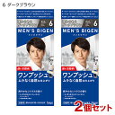 【2個セット】 メンズビゲン(MENS BIGEN) ワンプッシュ 6 ダークブラウン ホーユー(hoyu) 【送料込(北海道除く)】 医薬部外品 男性用 白髪...