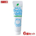 シャボン玉石けん せっけんハミガキ ミニサイズ 40g×6個セット 爽やかなペパーミント味 歯磨き粉 電動ハブラシにもおすすめ【メール便送料込】