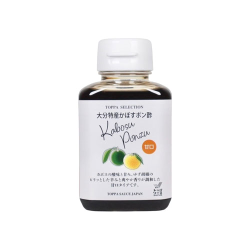 ノンオイルかぼすドレッシング 150ml カボス 香母酢 醤油 ぽん酢 ぽんず 調味料 ノンオイルタイプ TOPPA SELECTION トッパソースジャパン cosmebox-10052387 コスメボックス サンプル画像2